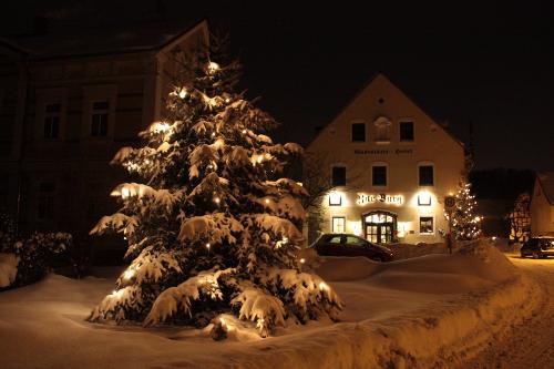 Abendstimmung im Winter