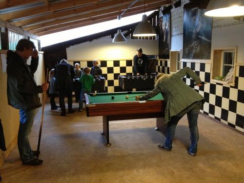 Billard, Airhockey, Tischtennis, Kicker