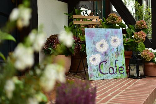 Eingangsbereich Hofcafé