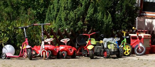 Fuhrpark für unsere Kleinen