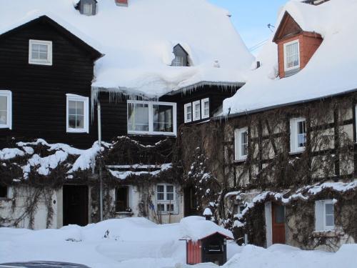 Haus im Winter
