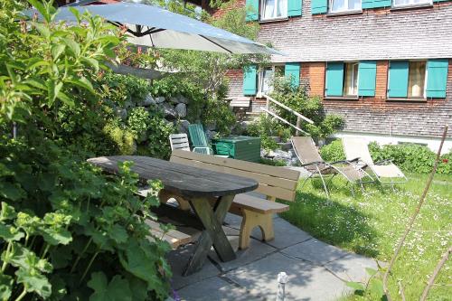 Sitzplatz im Garten