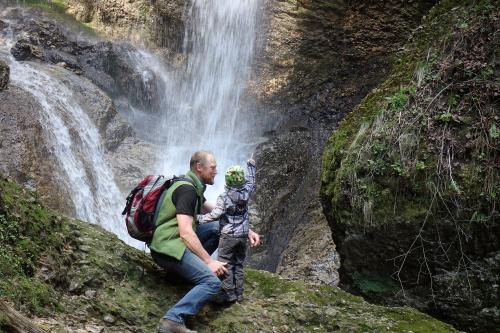 Wanderung zum Wasserfall