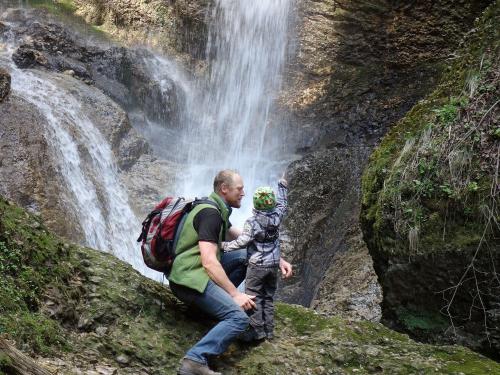 Wanderung zum Wasserfall