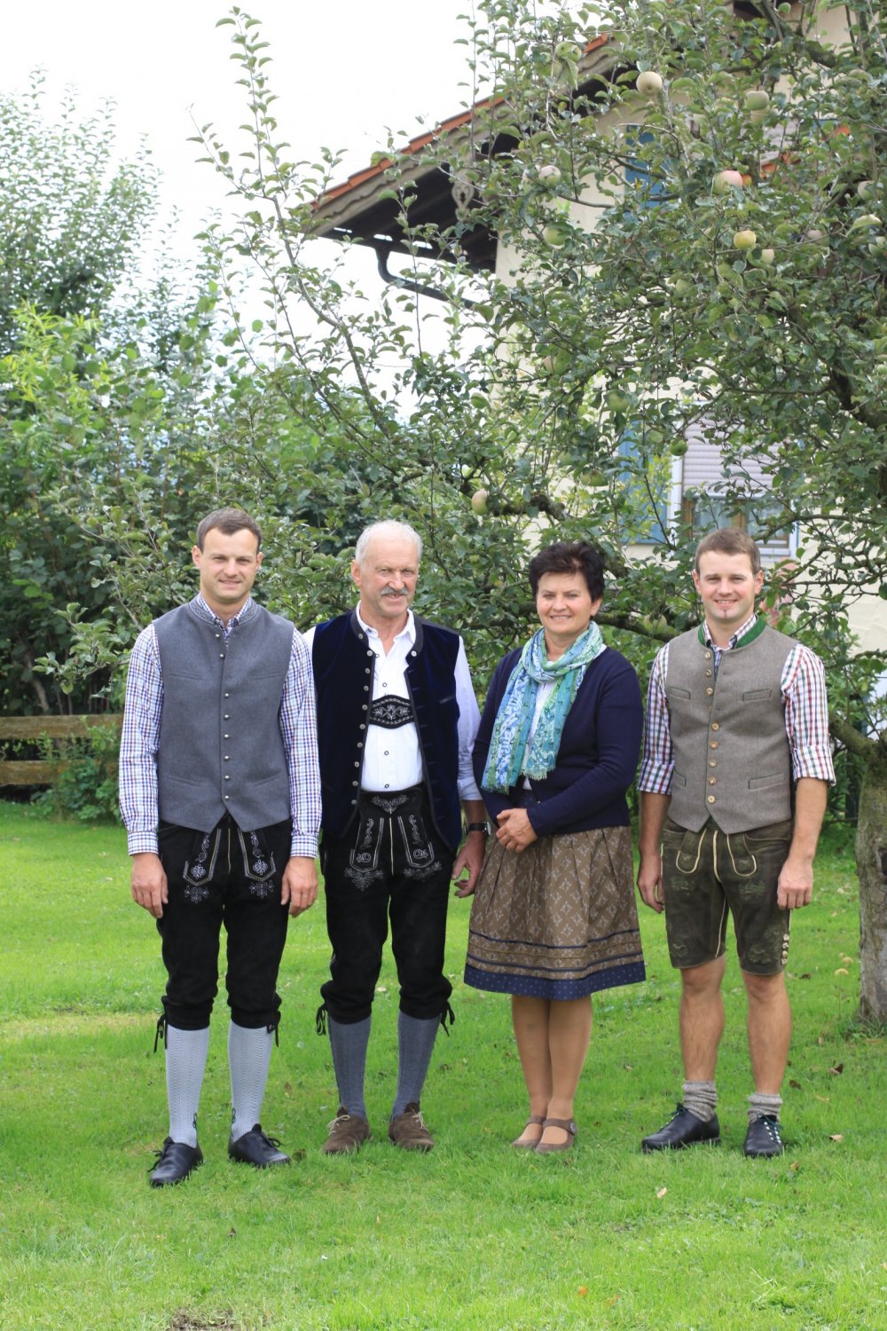 Siglbauernhof mit mehr als achtzig Tieren, Milchkühee