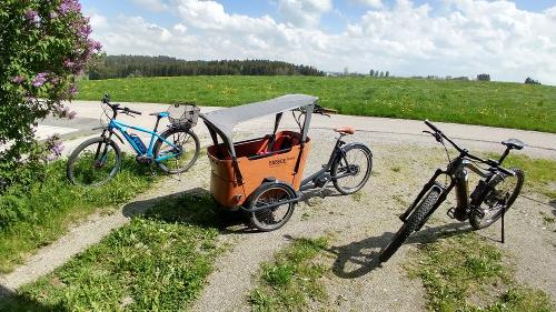 Unsere E- Räder zum leihen