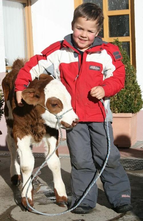 Kinderglück auf dem Bauernhof
