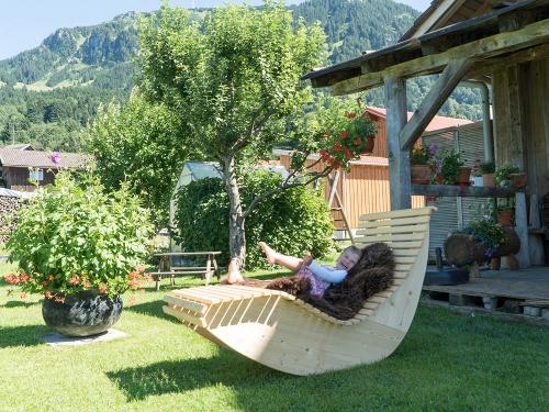 Relaxliege im Garten