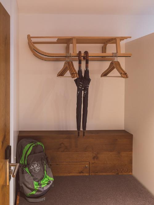 Ferienwohnung - Gaderobenbeispiel