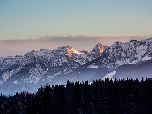 Bergblick-Winter