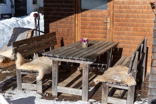 Unser gemütliches Winterbänkle