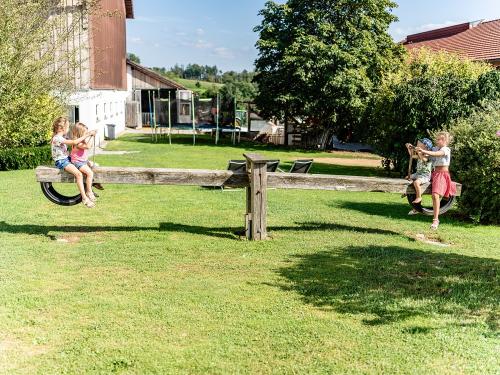 Wippe und Trampolin