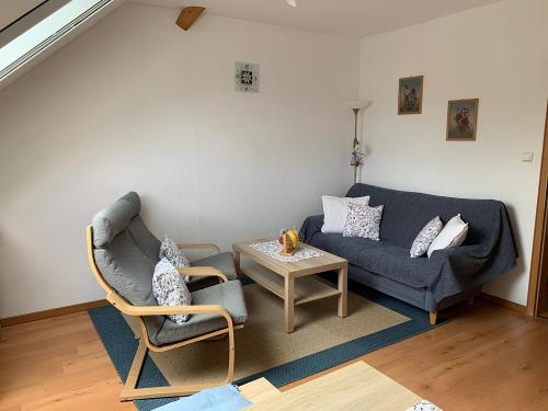Wohnzimmer Mansardenwohnung