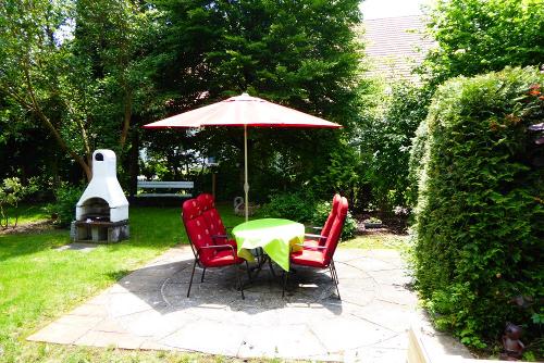 Terrasse im Garten
