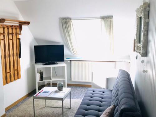 Wohnzimmer FeWo Heuböhn