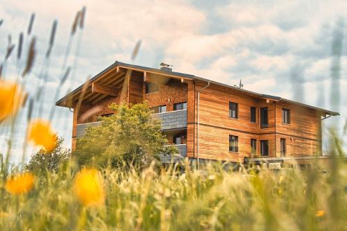 Blick aufs Haus