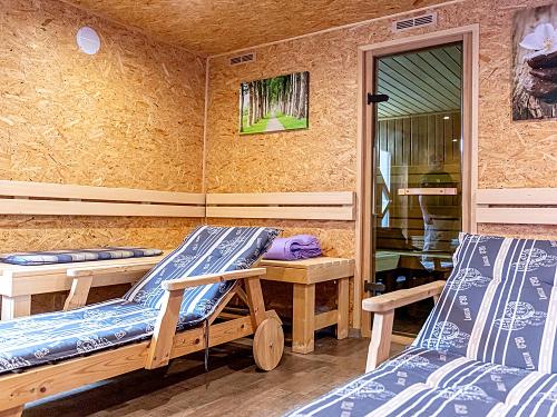 Ruheraum im Saunabereich