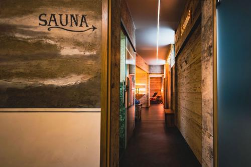 Zugang zur Sauna