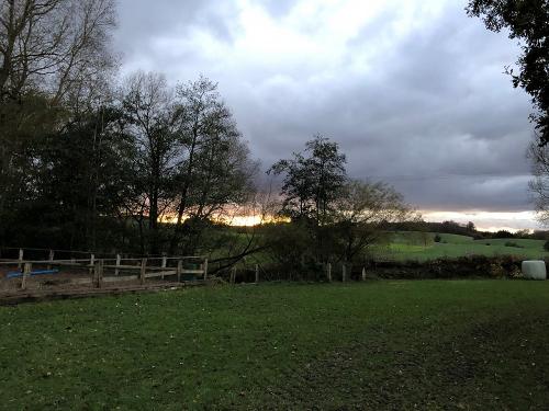 Blick in die Landschaft