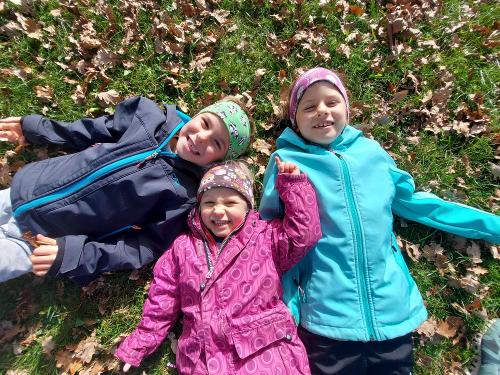 Herbstlaub, Kinderfreude