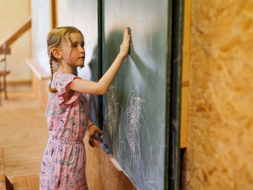 Unsere rustikale Spielscheune