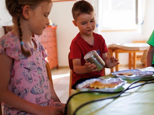 Kinderfest mit leckeren Waffeln