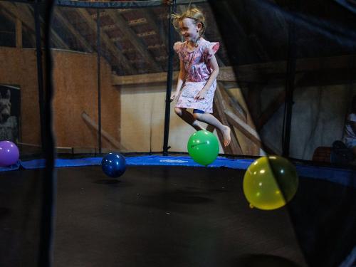 Unsere rustikale Spielscheune