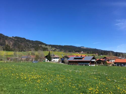 Blick auf Muderbolz und Ofterschwang