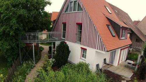 Walnuss von außen
