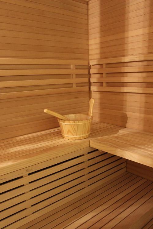 Traditionelle Sauna nur für Sie