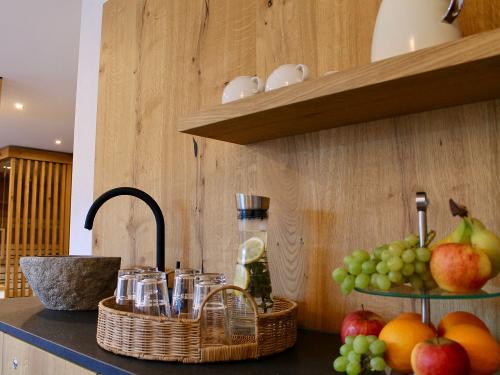 Vitaminlounge im Wellnessbereich