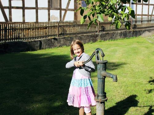 Garten der Ferienwohnung