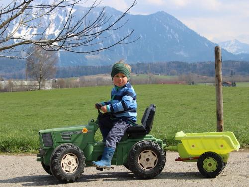 Traktor fahren macht Spaß