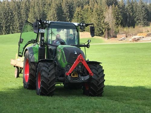 So ein großer Traktor ist schon was Besonderes