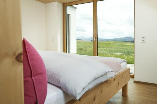 Schlafen mit Bergblick