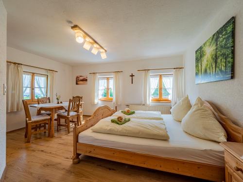 Wohn- und Schlafbereich Ferienwohnung