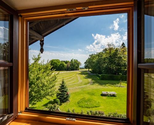 Blick aus der Ferienwohnung