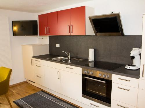 Die vollausgestattete Küche Die vollausgestattete Küche