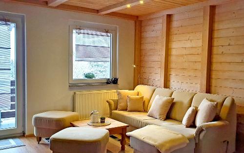 Ferienwohnung Panoramablick: Wohnzimmer