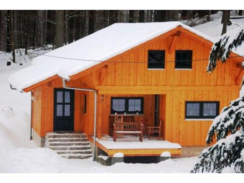Waldhaus im Winter