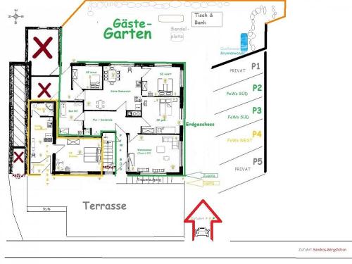 Gesamtes Objekt Sandras-Bergstation