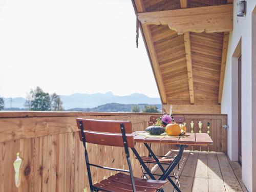 Balkon Kastanie