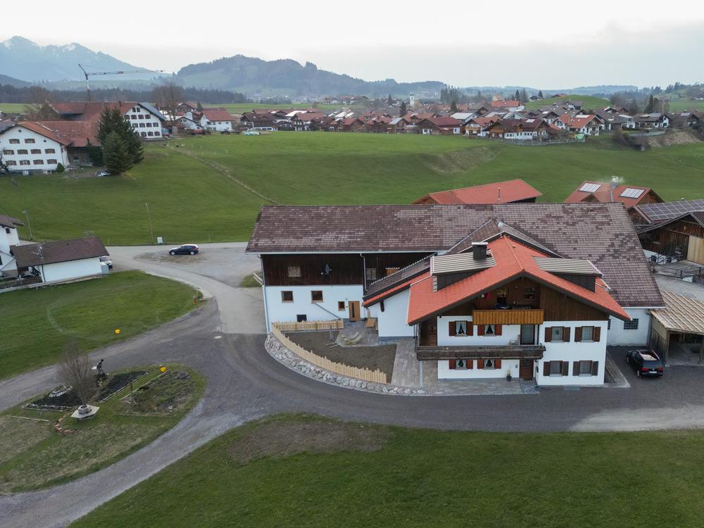 Panoramahof von oben