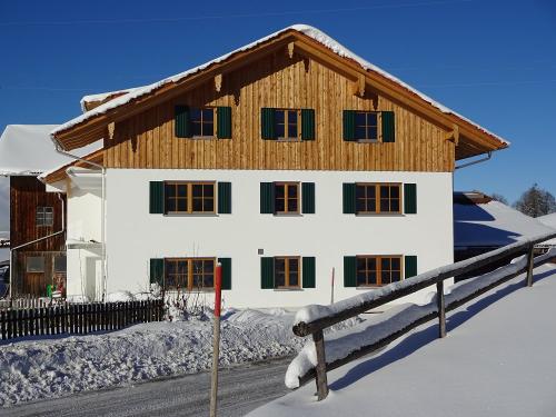 Unser Bauernhaus im Winter