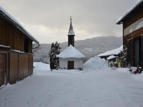 Unser Haus im Winter