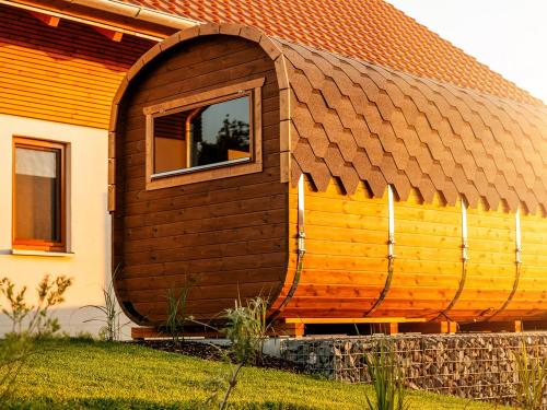 Sauna von außen