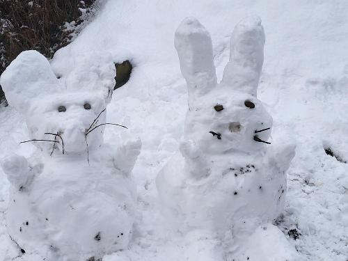 Schneefiguren