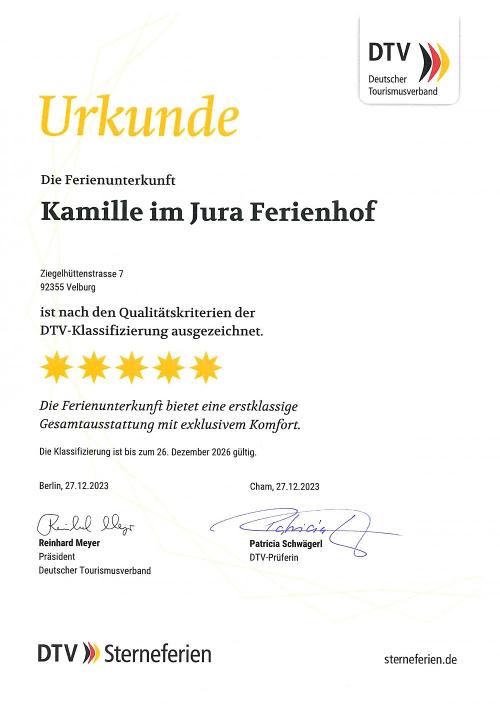 zertifikatsternekamille