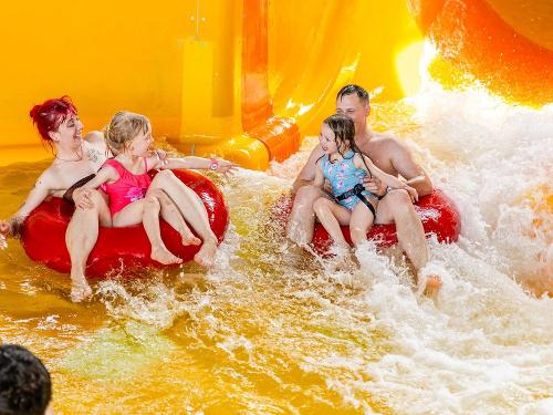 Rutsche im Saalemaxx Erlebnisbad in Rudolstadt