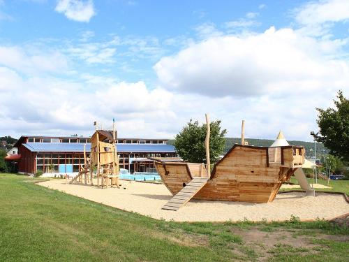 Piratenmatschplatz Erlebnishäuser Saalemaxx